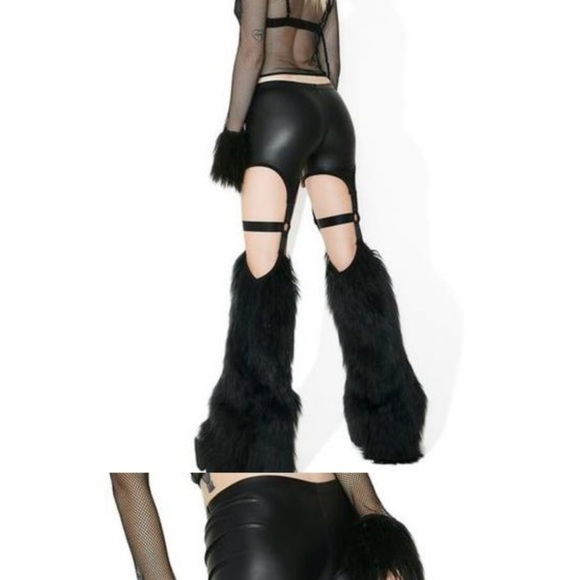 Club EXX rave chap pants and top ex / S - Picture 5 of 13